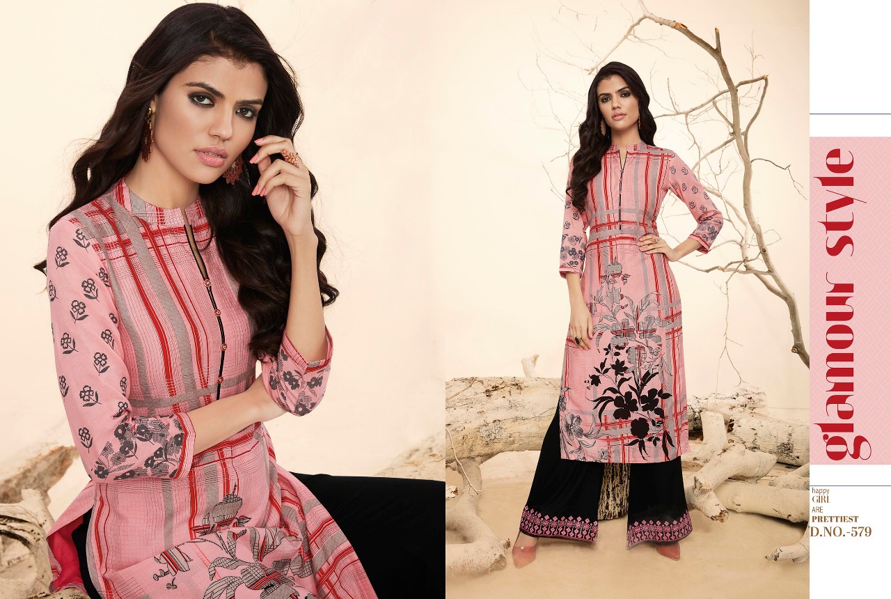 KURTI WITH PLAZZO SET