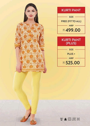 Plain Comfort Lady Kurti Pant, Size: Free /Plus Size at Rs 529 in Mumbai