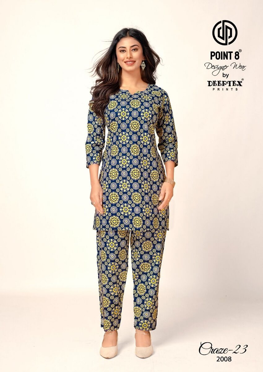 Deeptex Craze vol 2 Co Ord Set Catalog in Wholesale Price