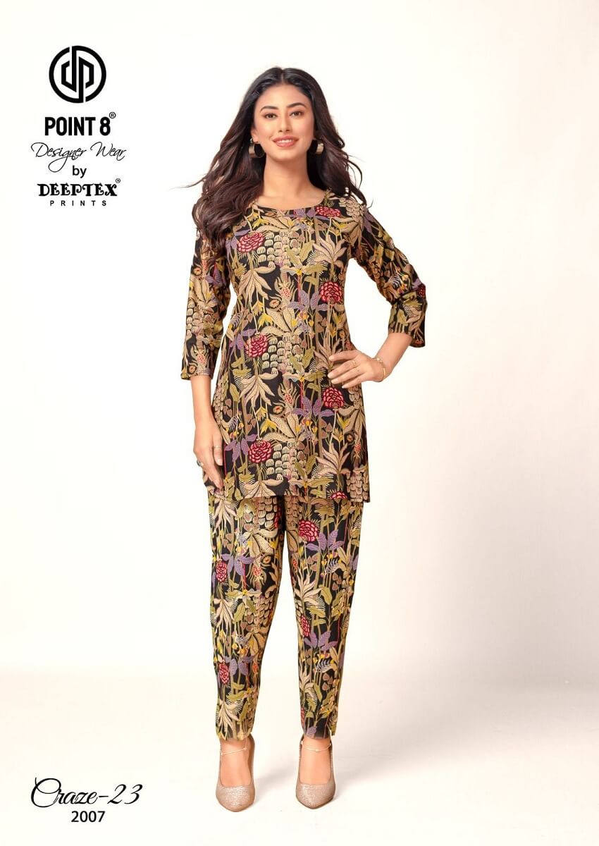 Deeptex Craze vol 2 Co Ord Set Catalog in Wholesale Price