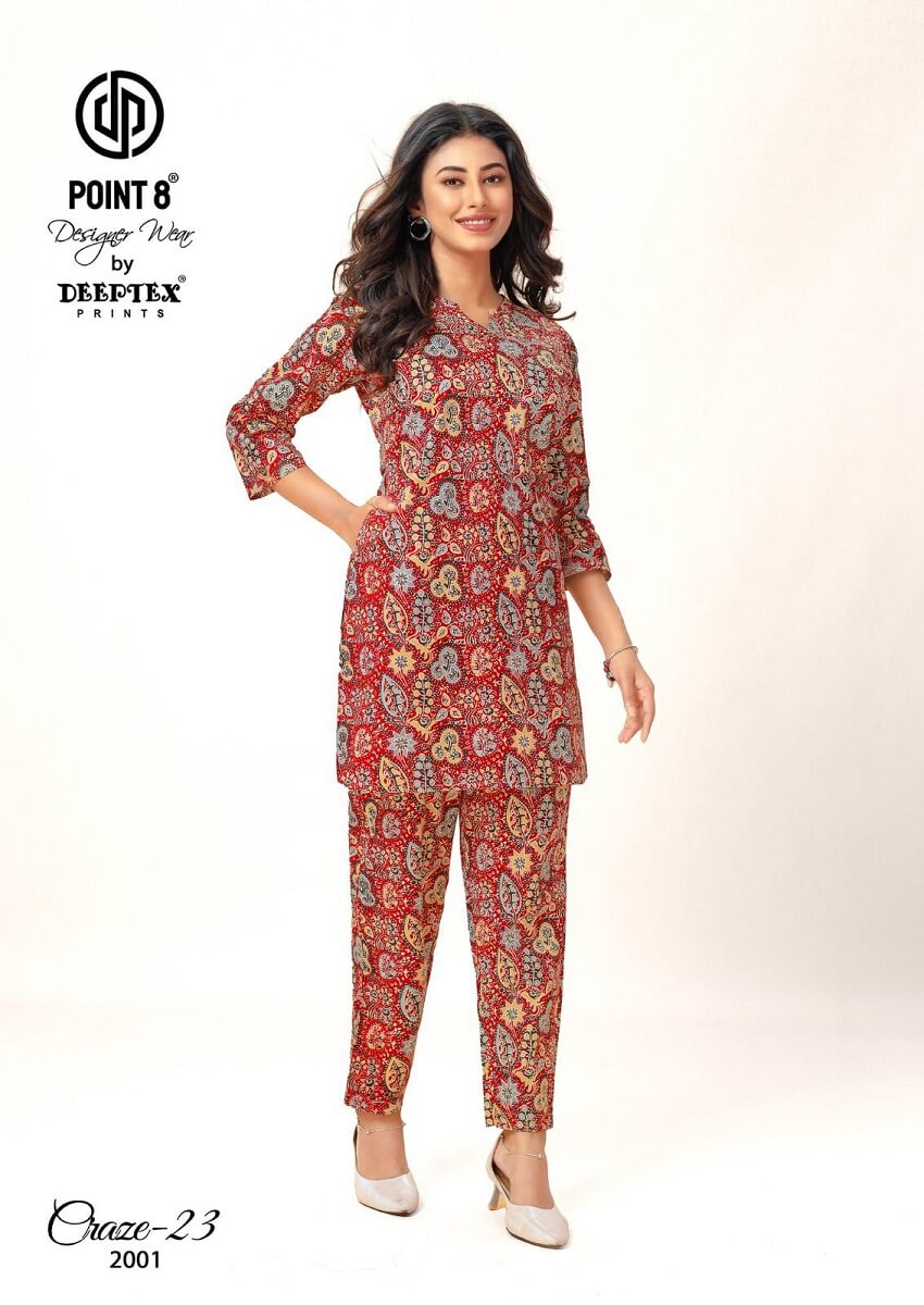 Deeptex Craze vol 2 Co Ord Set Catalog in Wholesale Price