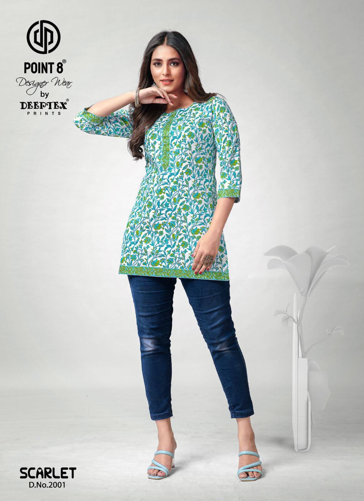 Deeptex Point 8 Scarlet vol 2 Cotton Tops Catalog in Wholesale, Buy Deeptex Point 8 Scarlet vol 2 Cotton Tops Catalog in Wholesale Price Online