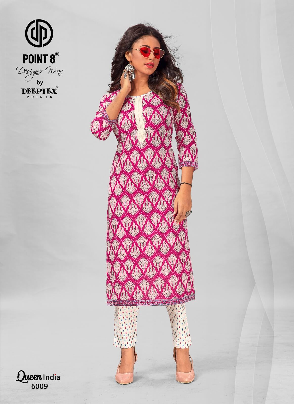 Deeptex Queen India vol 6 Kurti with Pant Catalog in Wholesale, Buy Deeptex Queen India vol 6 Kurti with Pant Full Catalog in Wholesale Price Online From Aarvee Creation