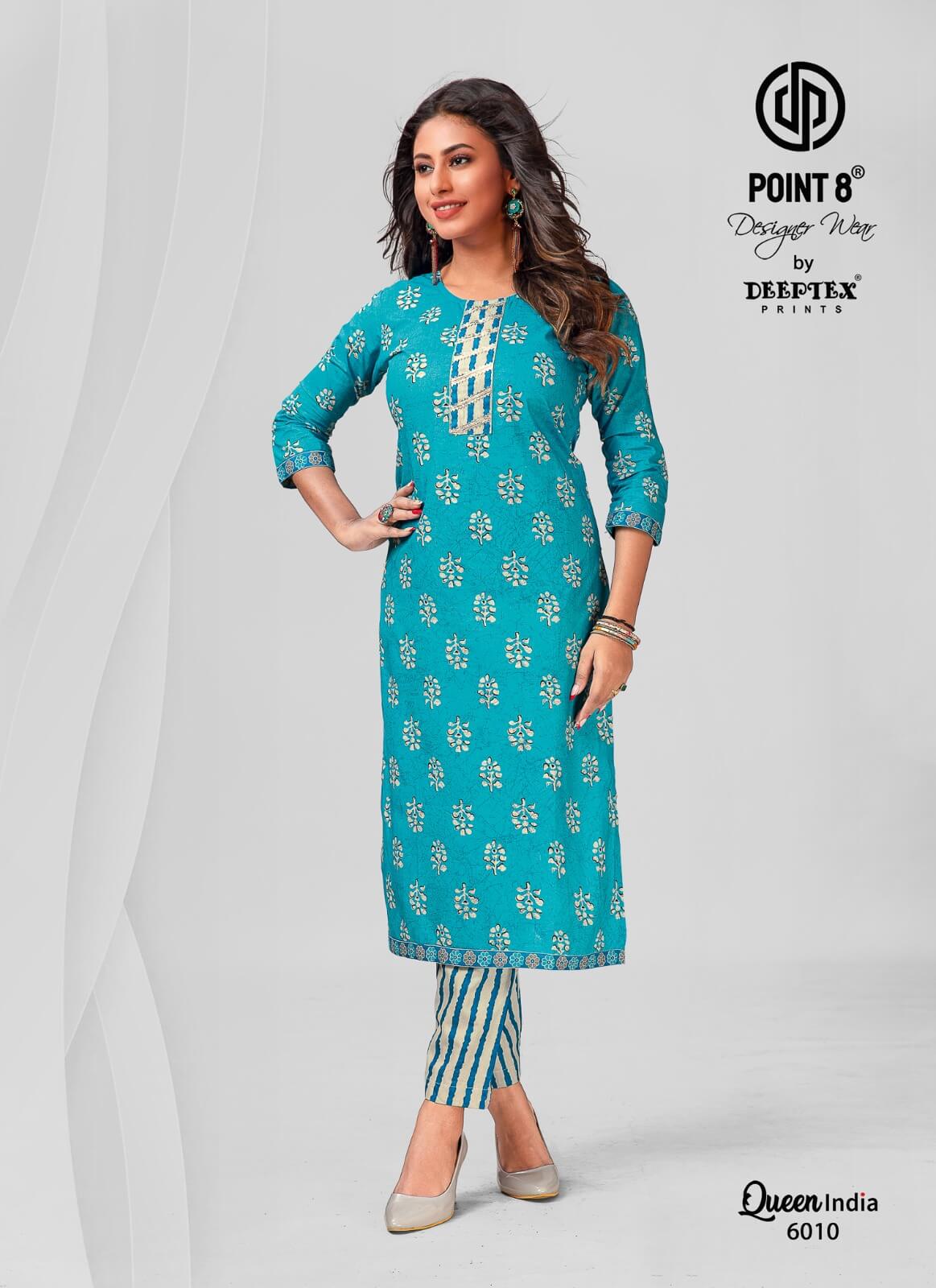 Deeptex Queen India vol 6 Kurti with Pant Catalog in Wholesale, Buy Deeptex Queen India vol 6 Kurti with Pant Full Catalog in Wholesale Price Online From Aarvee Creation