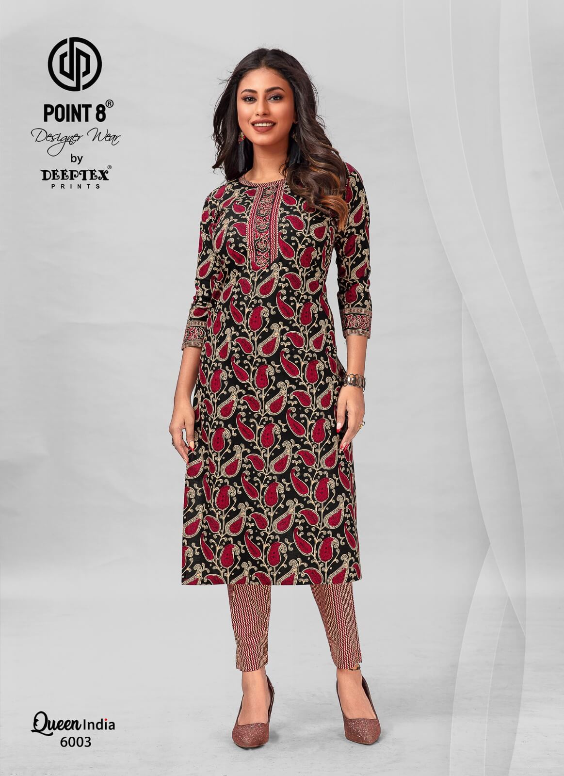 Deeptex Queen India vol 6 Kurti with Pant Catalog in Wholesale, Buy Deeptex Queen India vol 6 Kurti with Pant Full Catalog in Wholesale Price Online From Aarvee Creation