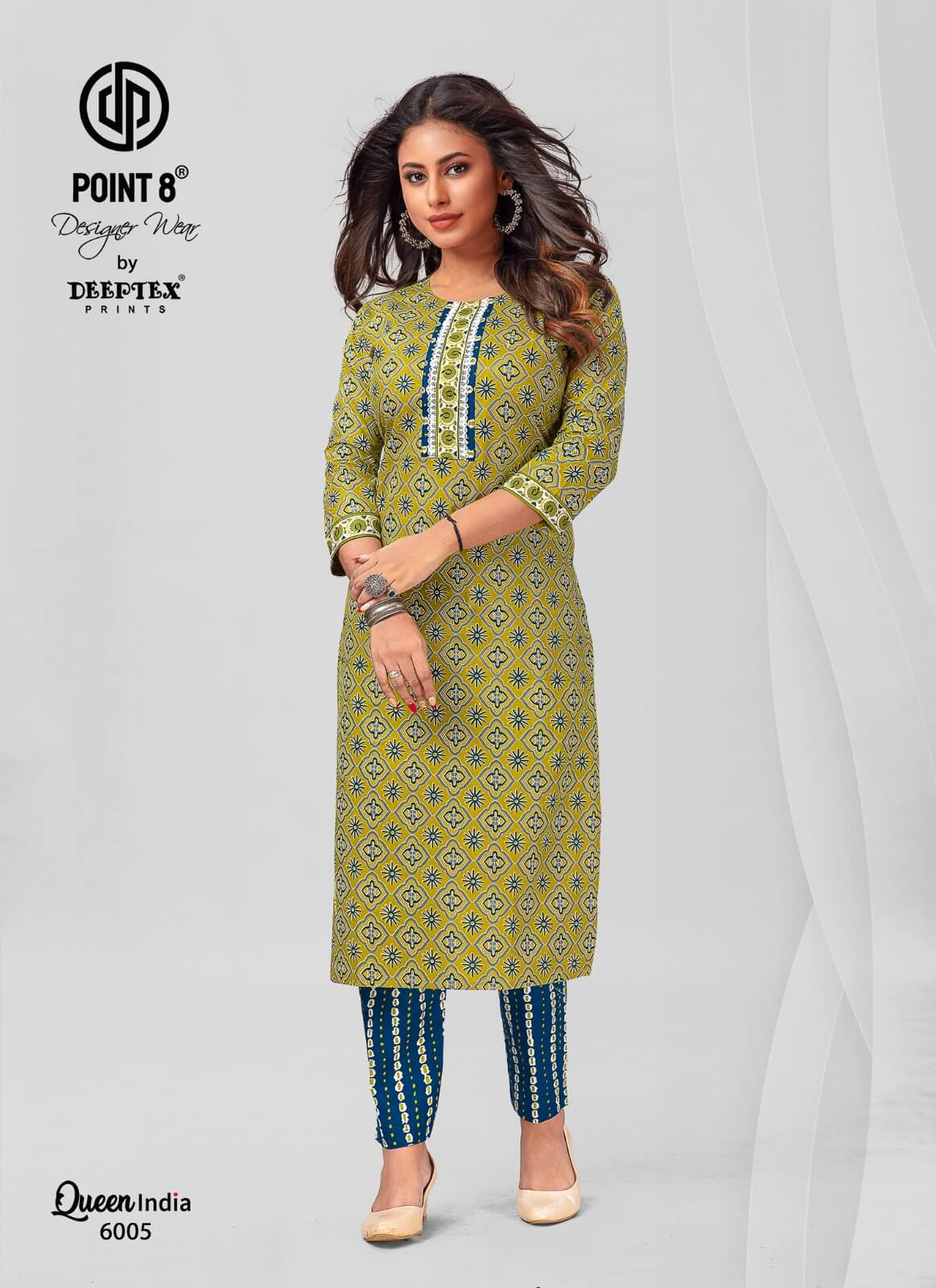 Deeptex Queen India vol 6 Kurti with Pant Catalog in Wholesale, Buy Deeptex Queen India vol 6 Kurti with Pant Full Catalog in Wholesale Price Online From Aarvee Creation