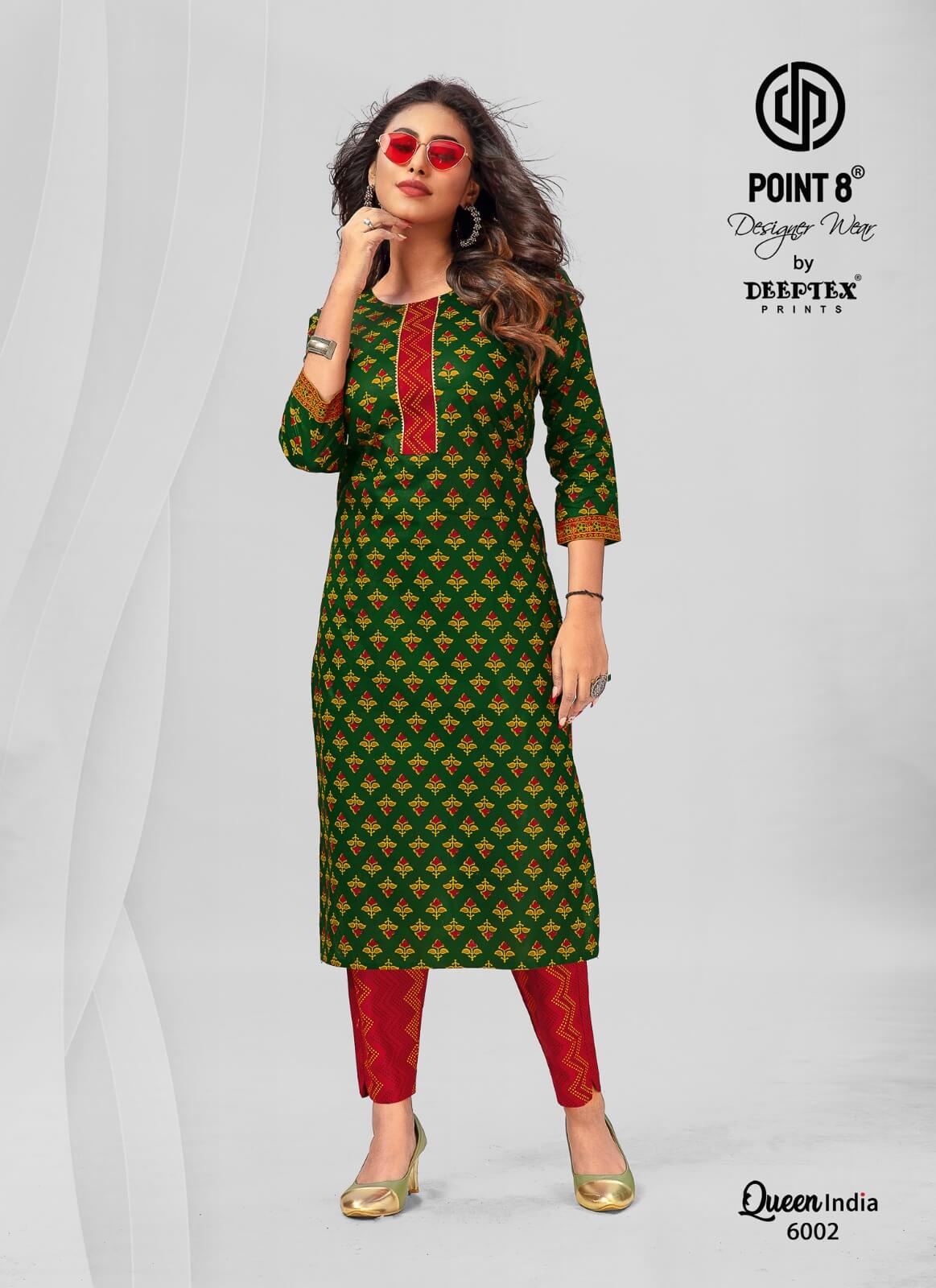 Deeptex Queen India vol 6 Kurti with Pant Catalog in Wholesale, Buy Deeptex Queen India vol 6 Kurti with Pant Full Catalog in Wholesale Price Online From Aarvee Creation