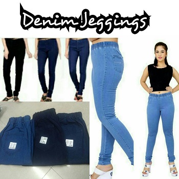Purchase Denim Jeggings in Bulk, Rate For xl to 3xl Rs 210 and for 4xl And 5xl Rs 225