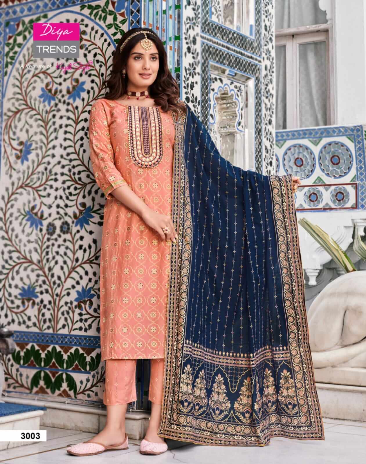 Diya Trends Alveera vol 3 Top Bottom Dupatta Catalog in Wholesale Price, Buy Diya Trends Alveera vol 3 Top Bottom Dupatta Catalog in Wholesale Price Online From Aarvee Creation