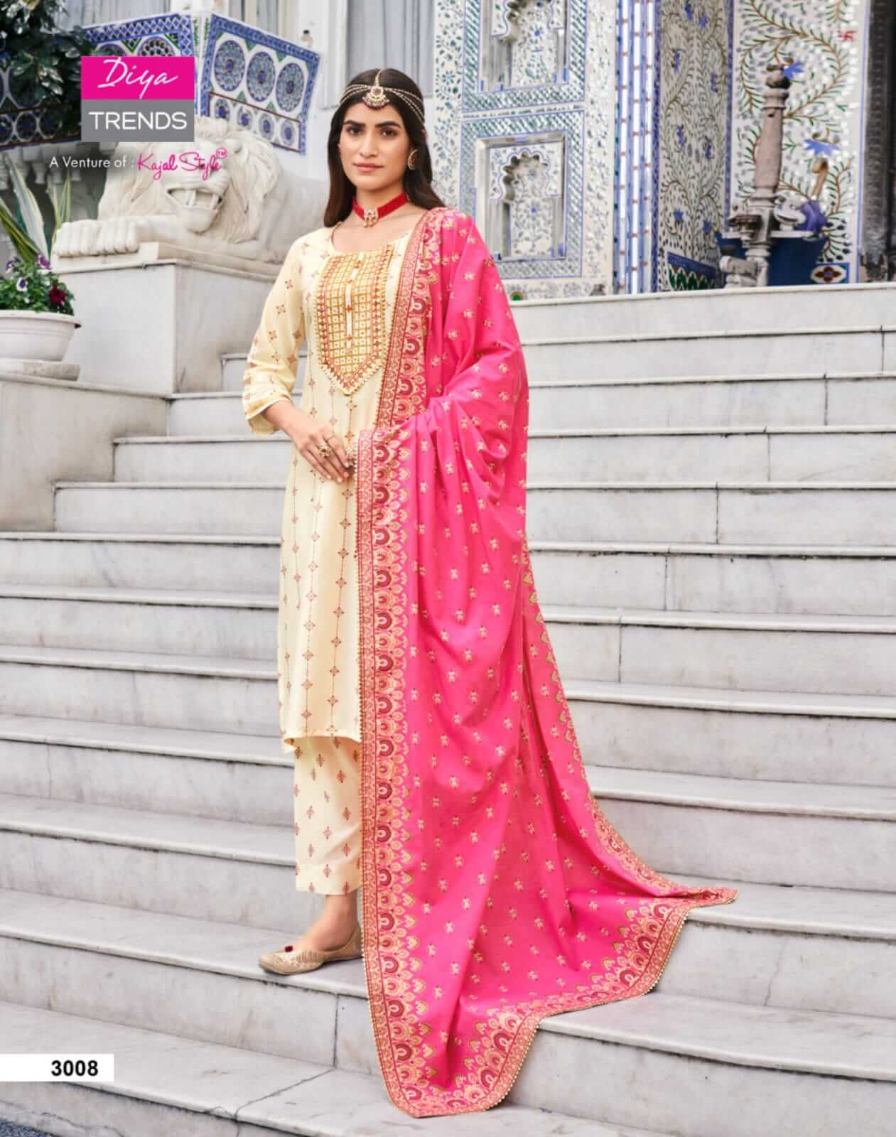 Diya Trends Alveera vol 3 Top Bottom Dupatta Catalog in Wholesale Price, Buy Diya Trends Alveera vol 3 Top Bottom Dupatta Catalog in Wholesale Price Online From Aarvee Creation