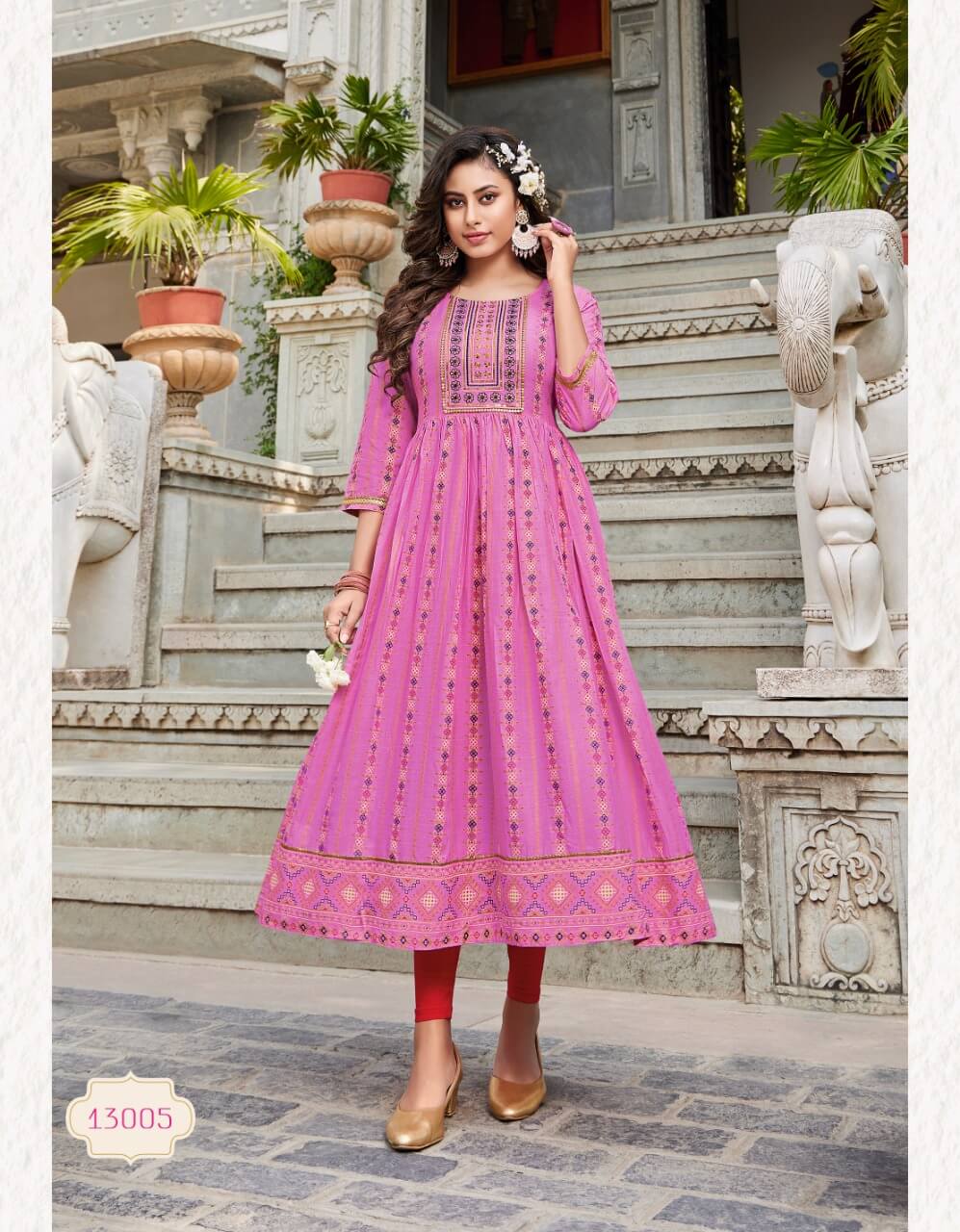 Diya Trends Ethnicity vol 13 Nyra Cut Kurti Catalog in Wholesale, Buy Diya Trends Ethnicity vol 13 Nyra Cut Kurti Full Catalog in Wholesale Price Online From Vadodara, Surat, Gujarat