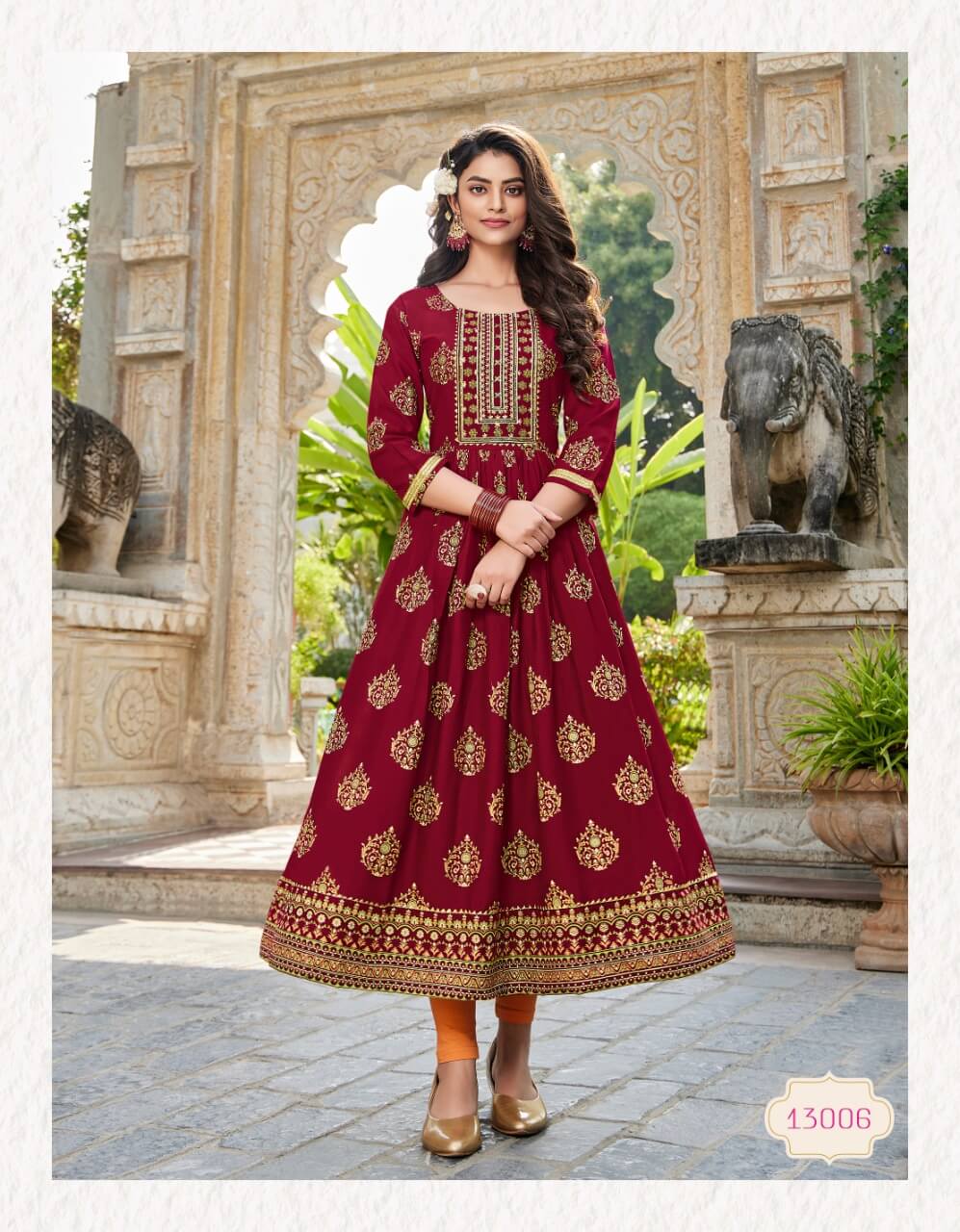 Diya Trends Ethnicity vol 13 Nyra Cut Kurti Catalog in Wholesale, Buy Diya Trends Ethnicity vol 13 Nyra Cut Kurti Full Catalog in Wholesale Price Online From Vadodara, Surat, Gujarat