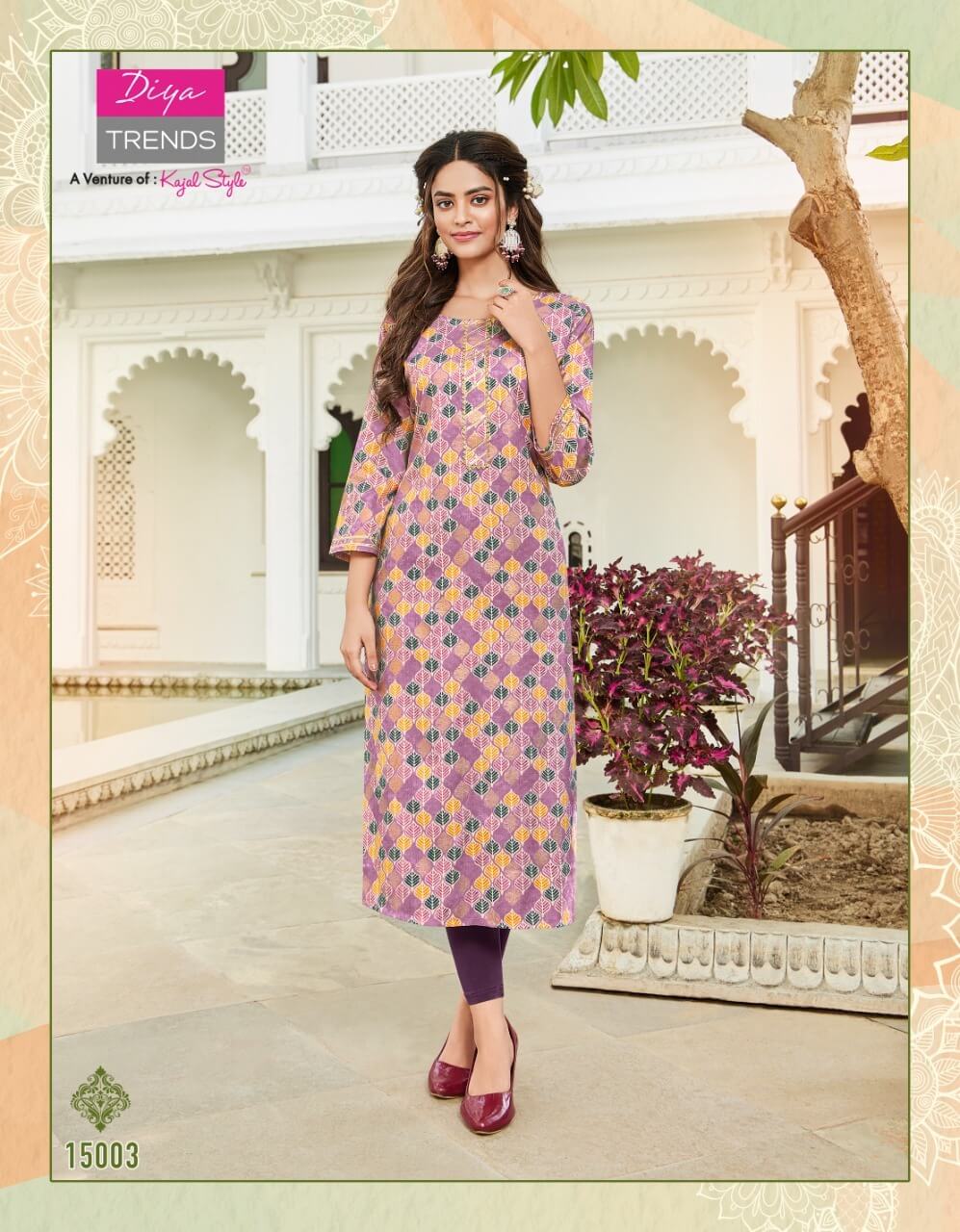 Diya Trends Gardencity vol 15 Rayon Kurtis Catalog in Wholesale, Buy Diya Trends Gardencity vol 15 Rayon Kurtis Catalogs in bulk and Wholesale rate Online From Aarvee Creation