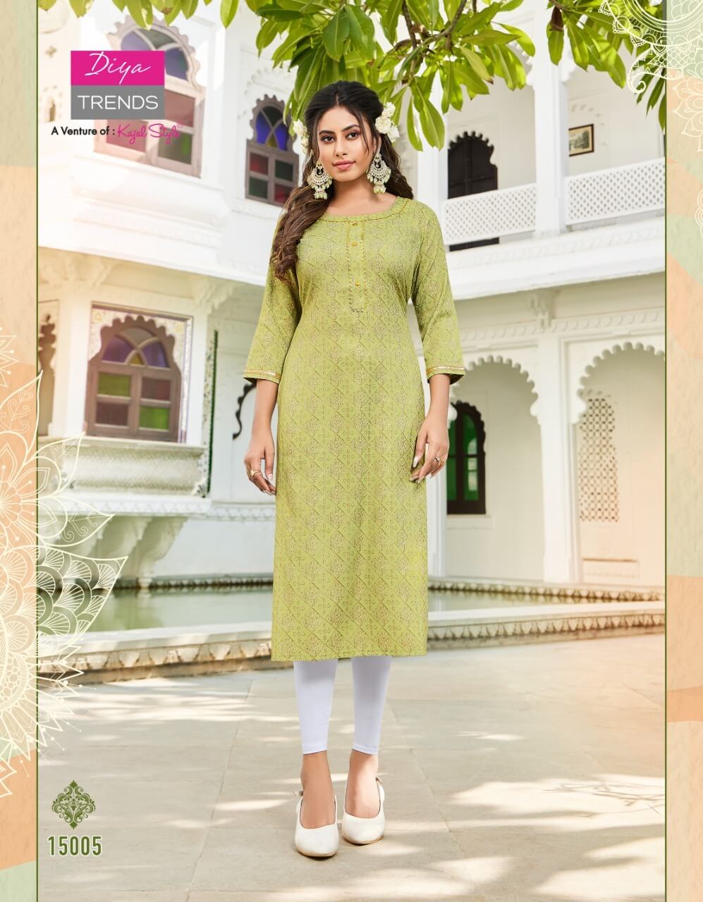 Diya Trends Gardencity vol 15 Rayon Kurtis Catalog in Wholesale, Buy Diya Trends Gardencity vol 15 Rayon Kurtis Catalogs in bulk and Wholesale rate Online From Aarvee Creation