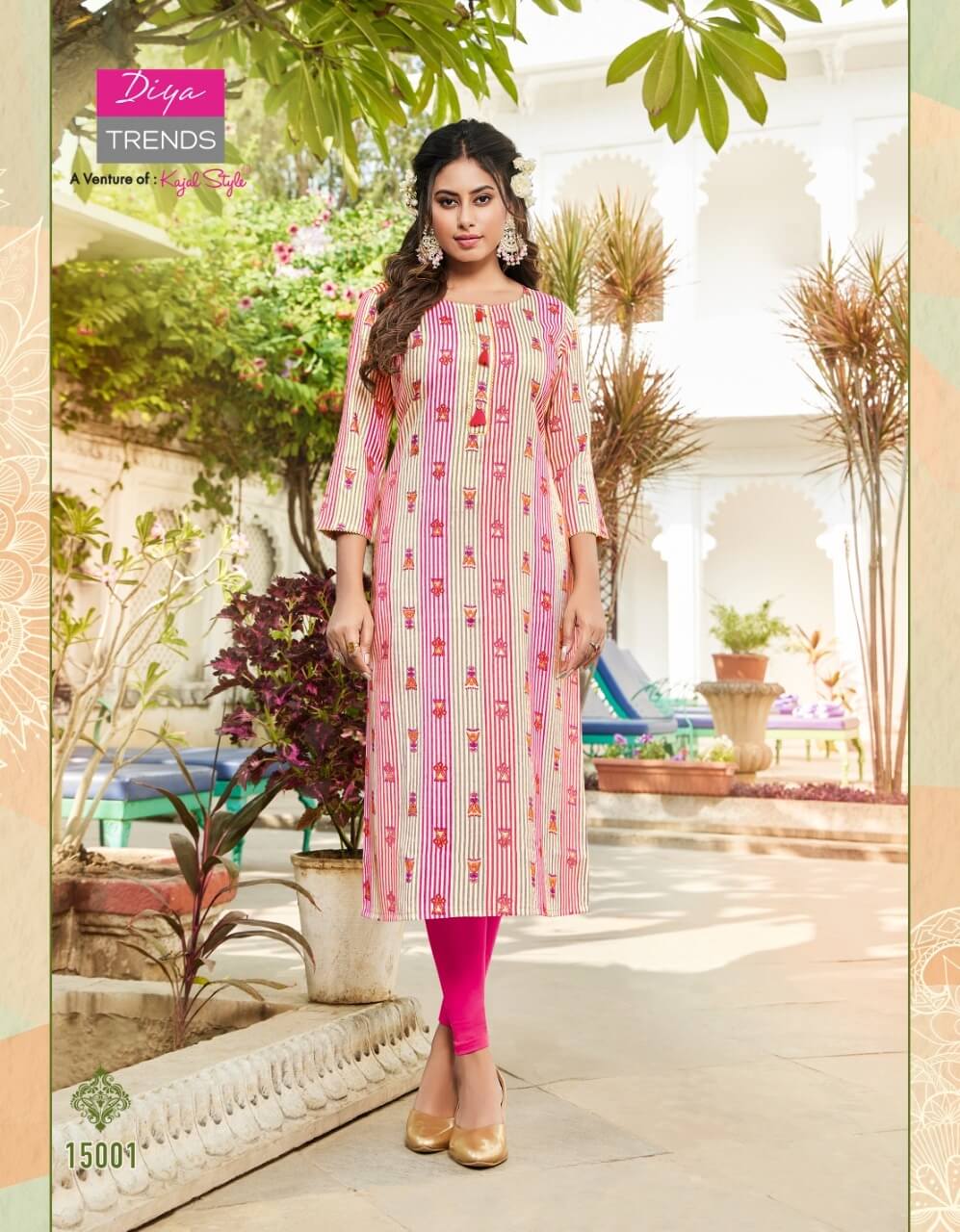 Diya Trends Gardencity vol 15 Rayon Kurtis Catalog in Wholesale, Buy Diya Trends Gardencity vol 15 Rayon Kurtis Catalogs in bulk and Wholesale rate Online From Aarvee Creation