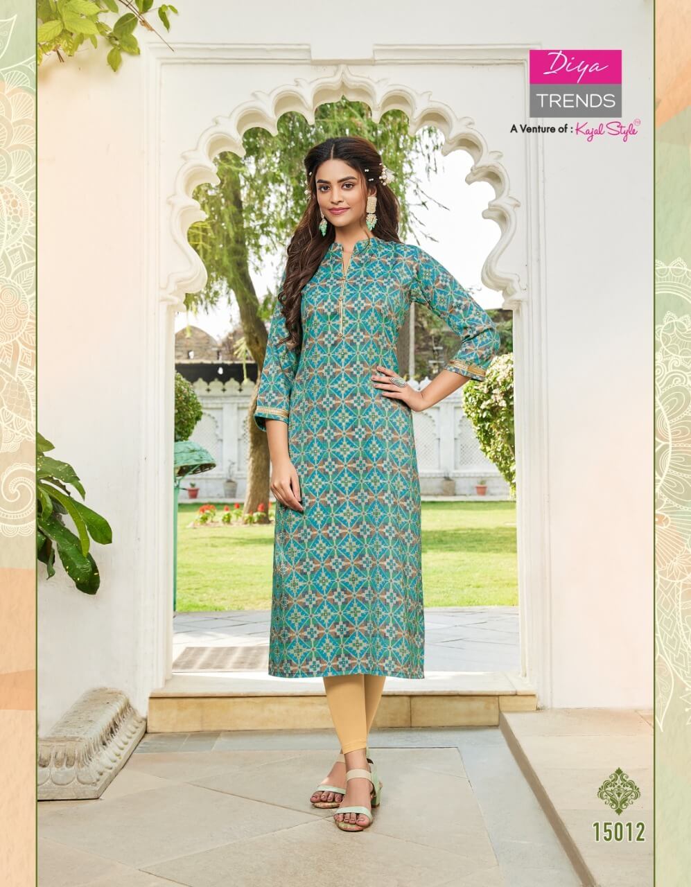 Diya Trends Gardencity vol 15 Rayon Kurtis Catalog in Wholesale, Buy Diya Trends Gardencity vol 15 Rayon Kurtis Catalogs in bulk and Wholesale rate Online From Aarvee Creation