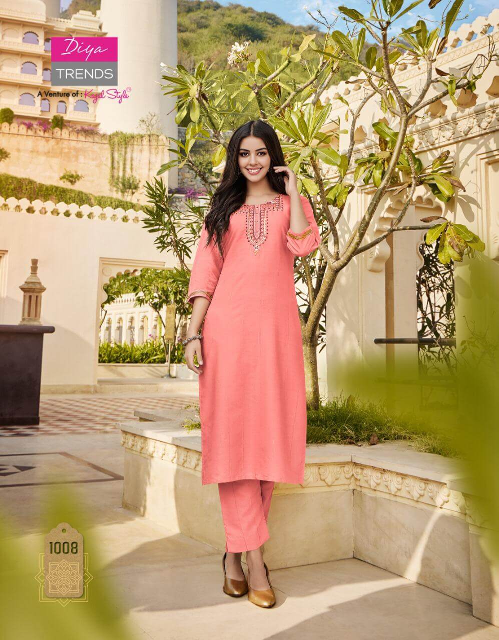 Diya Trends Mintra vol 1 Kurti with Pant Catalog in wholesale, Buy Diya Trends Mintra vol 1 Kurti with Pant Full Catalog in wholesale Price Online