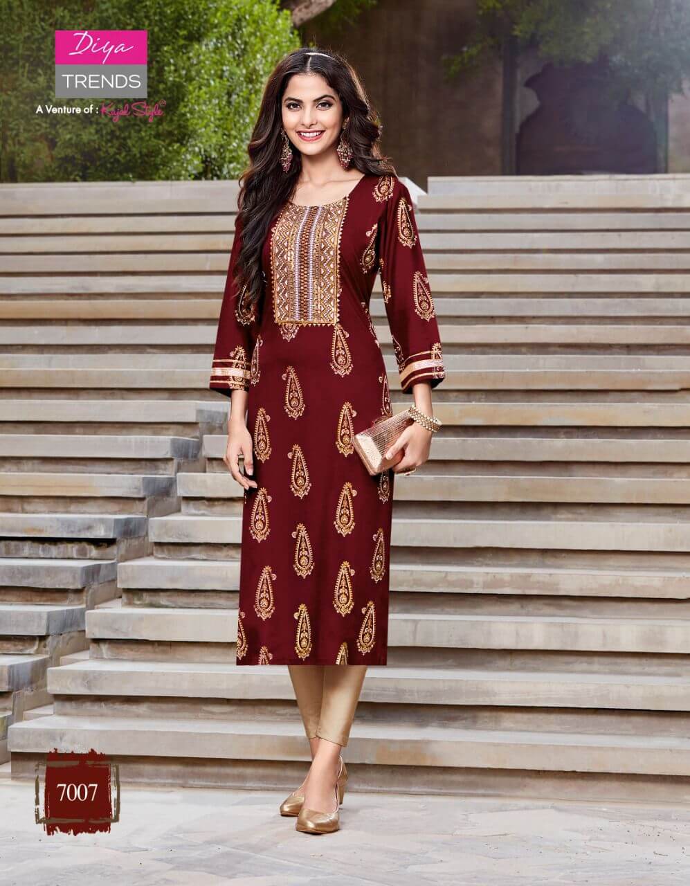 Diya Trends Victoria vol 7 Casual Kurtis Catalog, Buy Full Catalog of Diya Trends Victoria vol 7 in Wholesale Price For Business