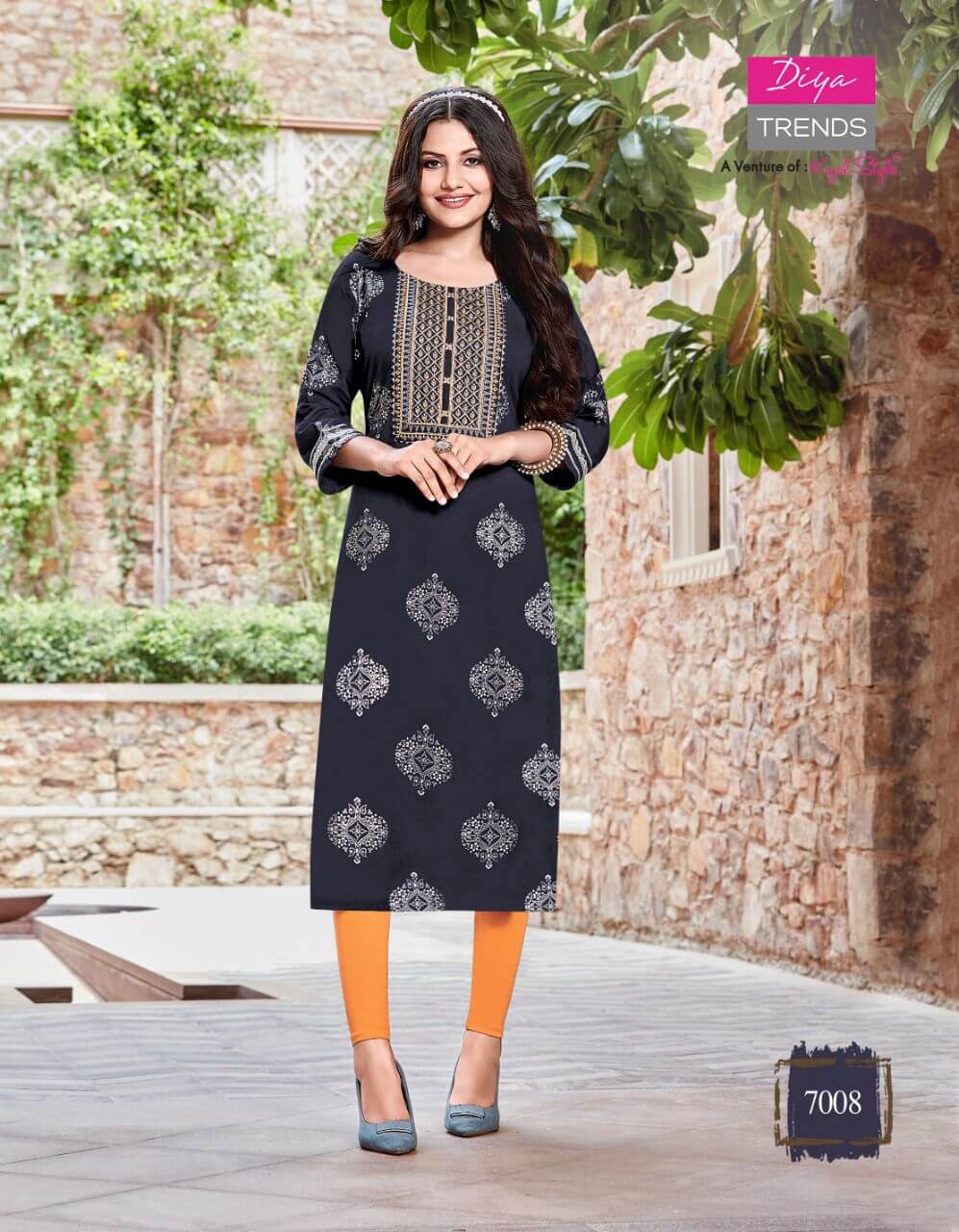 Diya Trends Victoria vol 7 Casual Kurtis Catalog, Buy Full Catalog of Diya Trends Victoria vol 7 in Wholesale Price For Business