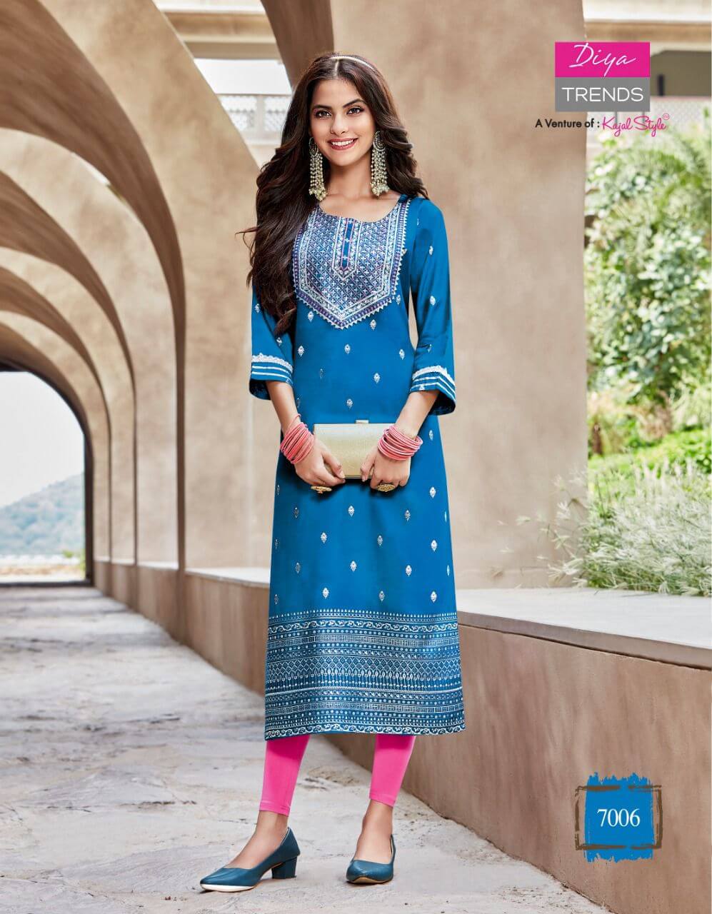 Diya Trends Victoria vol 7 Casual Kurtis Catalog, Buy Full Catalog of Diya Trends Victoria vol 7 in Wholesale Price For Business