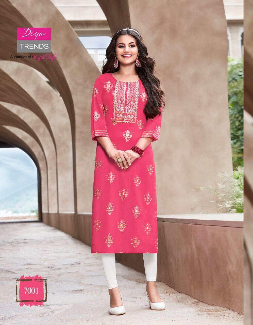 Diya Trends Victoria vol 7 Casual Kurtis Catalog, Buy Full Catalog of Diya Trends Victoria vol 7 in Wholesale Price For Business