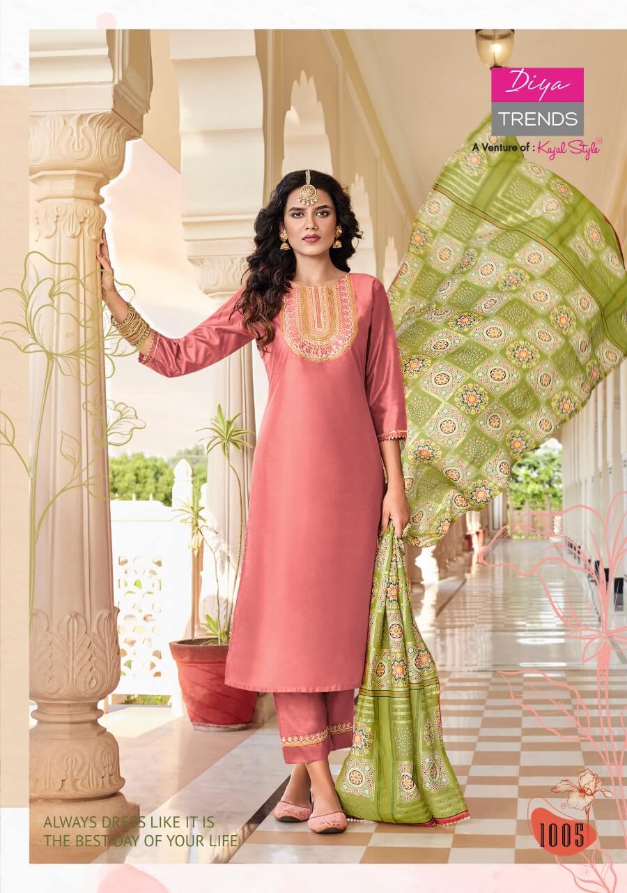 Diya Trends Veera vol 1 Top Bottom Dupatta Set Catalog in Wholesale, Buy Diya Trends Veera vol 1 Top Bottom Dupatta Set Full Catalog in Wholesale Price Online From Vadodara, Gujarat