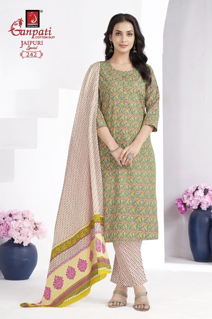 Ganpati Jaipuri Special vol 10 3Piece Readymade Suit Catalog in Wholesale, Buy Ganpati Jaipuri Special vol 10 3Piece Readymade Suit Catalog in Wholesale Price Online