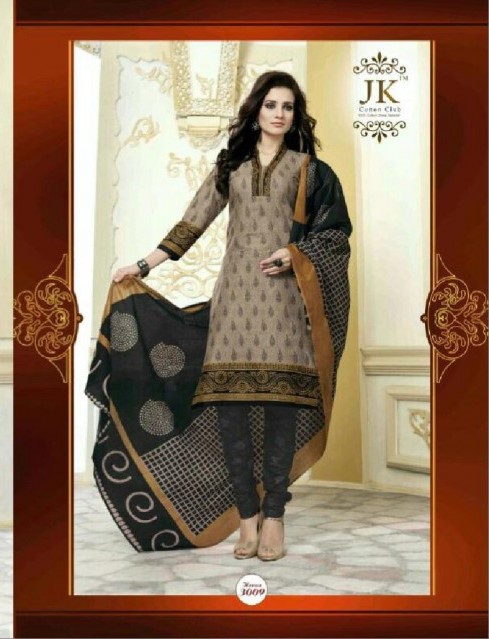 BEAUTIFUL COTTON PRINTED DRESS MATERIAL WITH COTTON DUPATTA