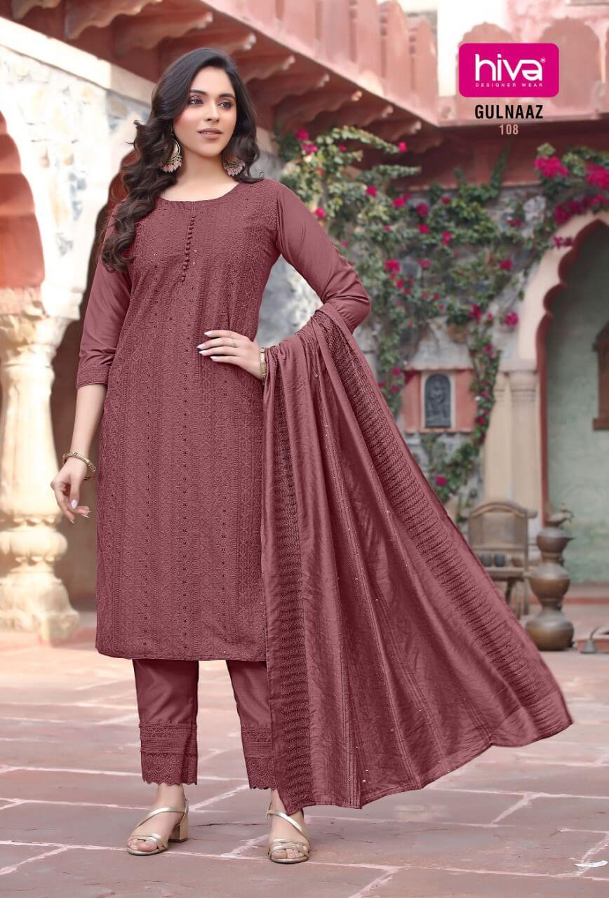 hiva Gulnaaz Lucknowi Work Kurti Pant Dupatta Set Catalog in Wholesale, Buy hiva Gulnaaz Lucknowi Work Kurti Pant Dupatta Set Full Catalog in Wholesale Price Online From Vadodara, Gujarat