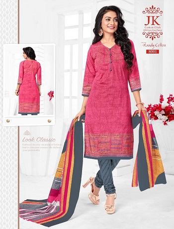 JK Handy Cotton Vol 8 Cotton Dress Materials Wholesale Catalogue. Handy Cotton Vol 8 Cotton Printed Dress Materials in Wholesale Rate For Business