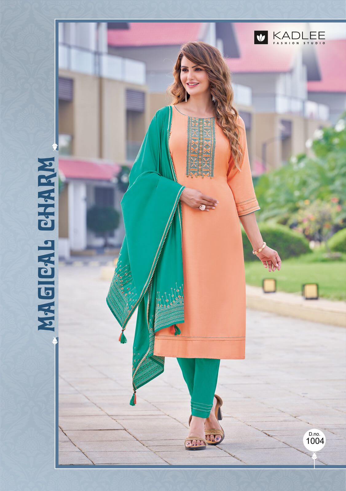 Kadlee Anupma Kurti Pant Dupatta Set Catalog in wholesale, Buy Kadlee Anupma Kurti Pant Dupatta Set Full Catalog in wholesale Price Online From Vadodara