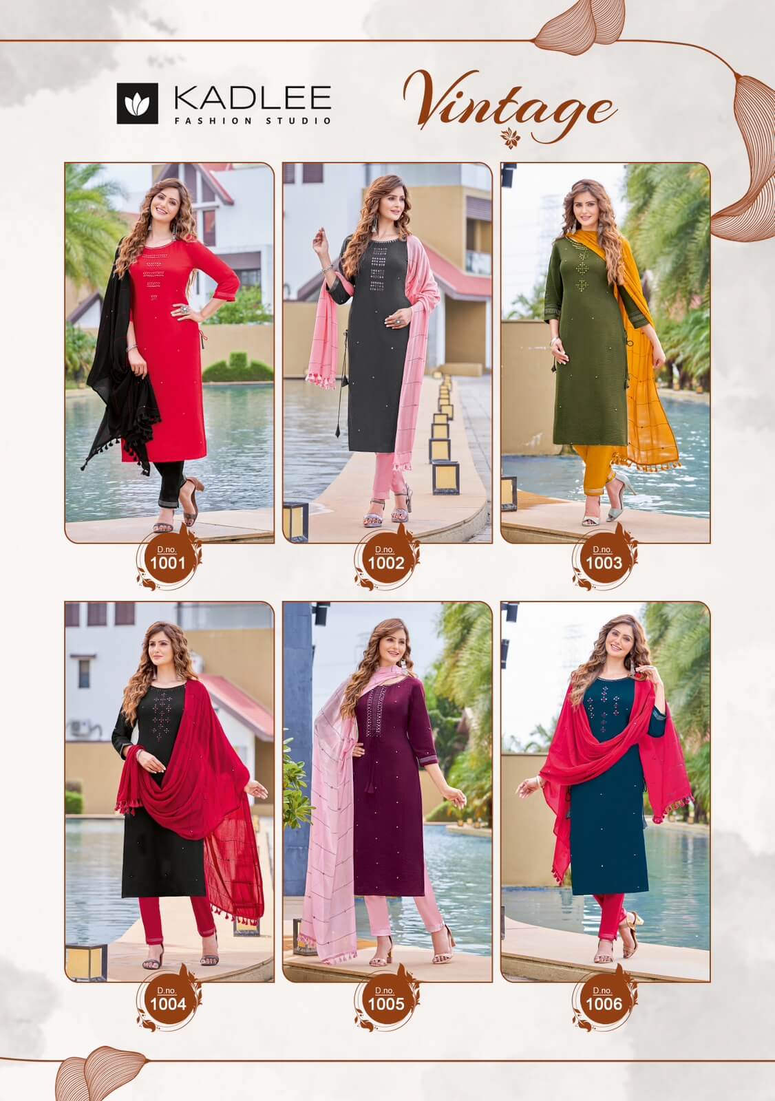 Kadlee Vintage Salwar Suits Catalog in Wholesale, Buy Kadlee Vintage Salwar Suits Catalog in Wholesale Price Online From Aarvee Creation, Vadodara, Surat