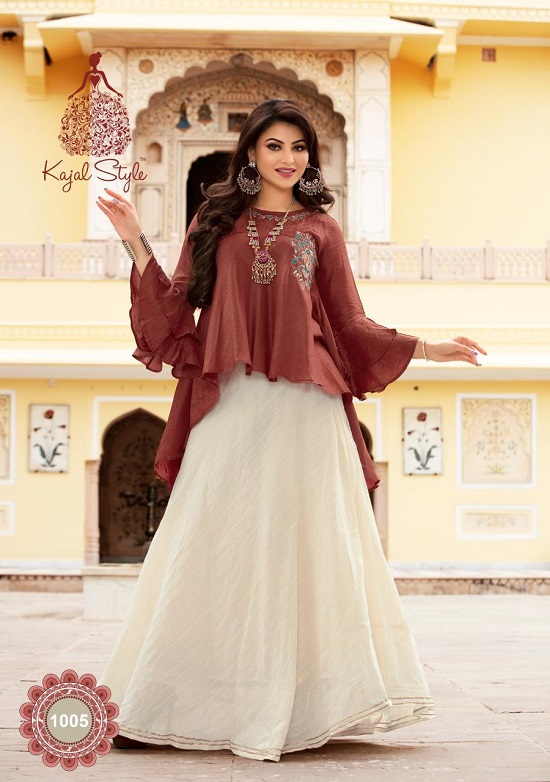 Kajal Style Fashion Holic wholesale kurtis catalogue online. Purchase Kajal Style Kurtis in Wholesale Price. Fashion Holic catalogue of kurtis by kajal style kurtis manufacturer.