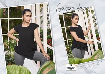 Ladies Short Tops Wholesale Catalog Topsy By Kalaroop Brand, Purchase Eight Designs and Colours Western Tops In Wholesale Price For Reselling in Retail