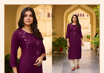 Kalaroop Phoenix Wholesale Collection. Buy Rayon Embroidery work Kurtis Full Catalog Phoenix at Wholesale Price