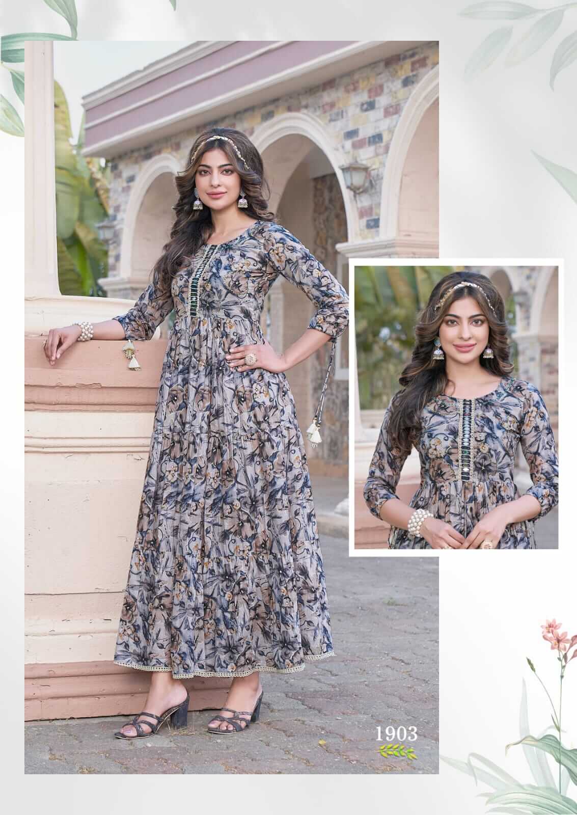 Karissa Niharika Ladies Gowns Catalog in Wholesale Price, Buy Karissa Niharika Ladies Gowns Full Catalog in Wholesale Price Online From Aarvee Creation