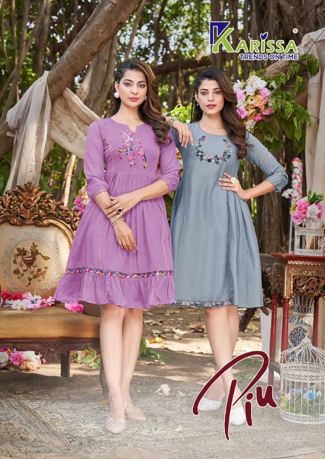 Karissa Piu Western Wear Dress Catalog in Wholesale Price, Buy Karissa Piu Western Wear Dress Full Catalog in Wholesale Price Online From Aarvee Creation