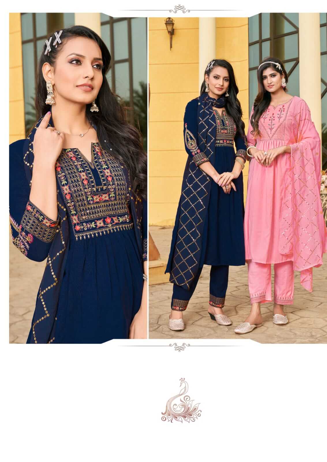 Karissa R Na Kurti Pant Dupatta Set Catalog in Wholesale, Buy Karissa R Na Kurti Pant Dupatta Set Full Catalog in Wholesale Price Online From Vadodara, Surat, Gujarat