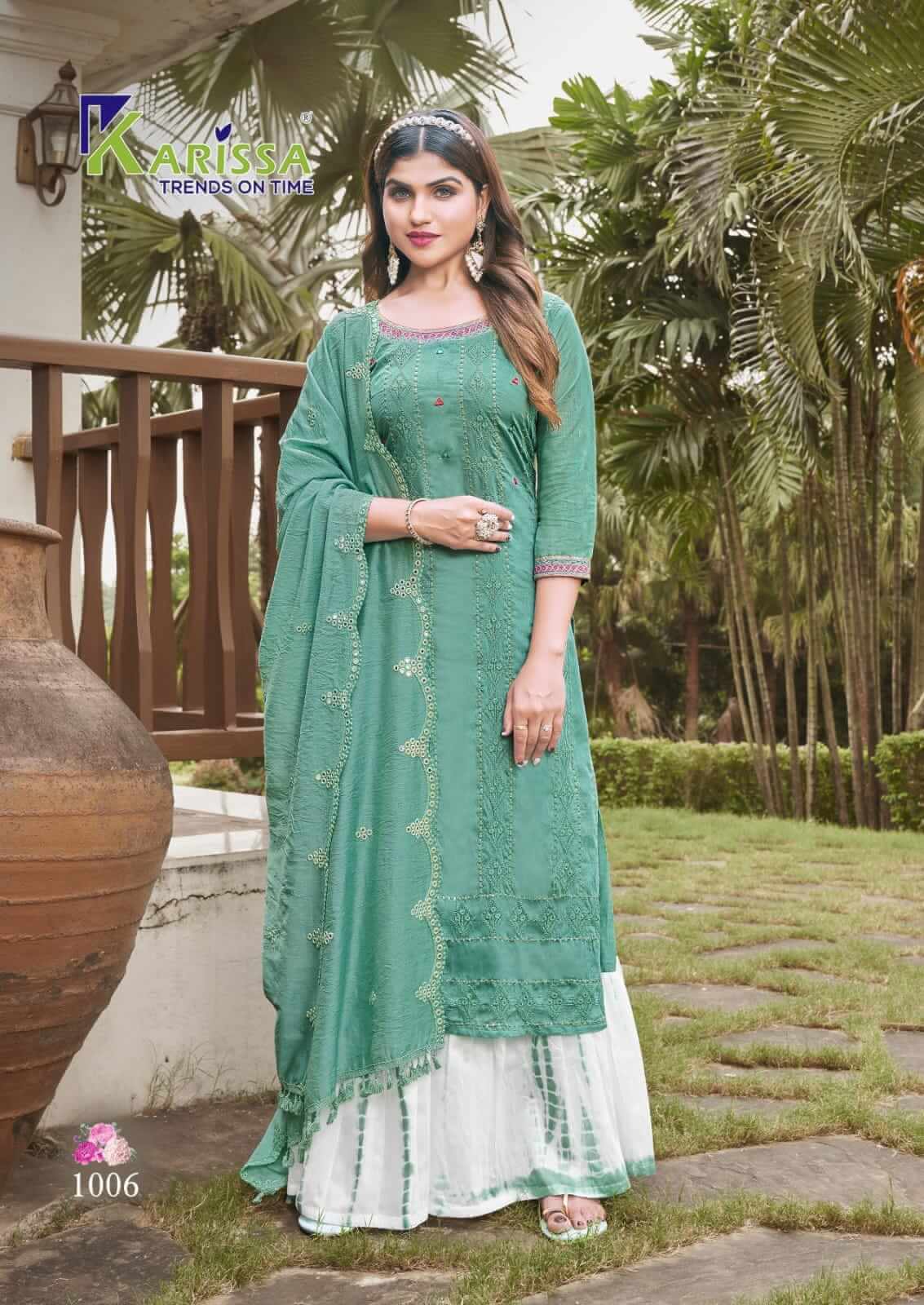 Karissa Shagun Top Sharara with Dupatta Catalog in Whloesale, Buy Karissa Shagun Top Sharara with Dupatta Full Catalog in Whloesale Price Online From Vadodara, Gujarat, India