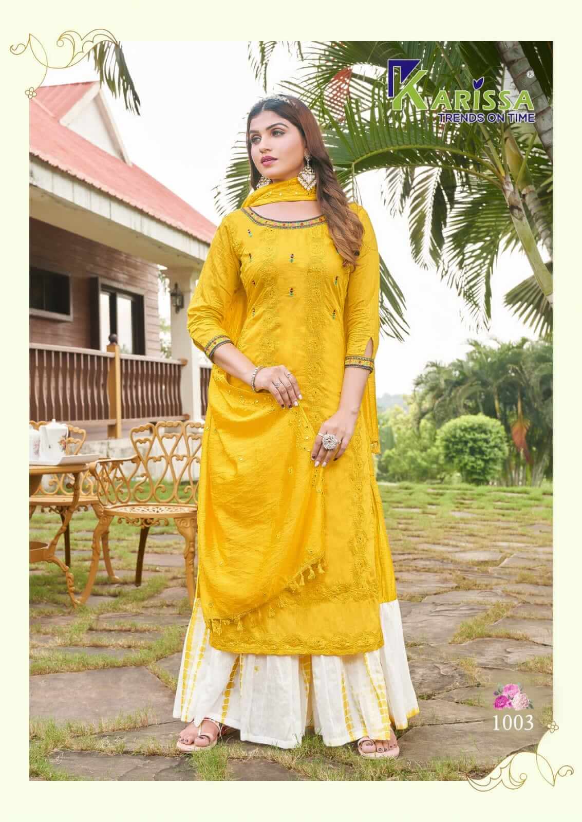 Karissa Shagun Top Sharara with Dupatta Catalog in Whloesale, Buy Karissa Shagun Top Sharara with Dupatta Full Catalog in Whloesale Price Online From Vadodara, Gujarat, India