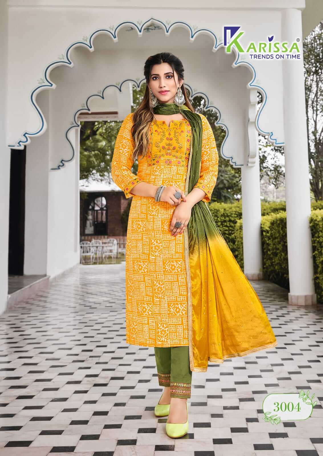 Karissa Siya vol 3 Kurti with Pant and Dupatta Set Catalog, Buy Karissa Siya vol 3 Kurti with Pant and Dupatta Set Full Catalog at Wholesale Price Online