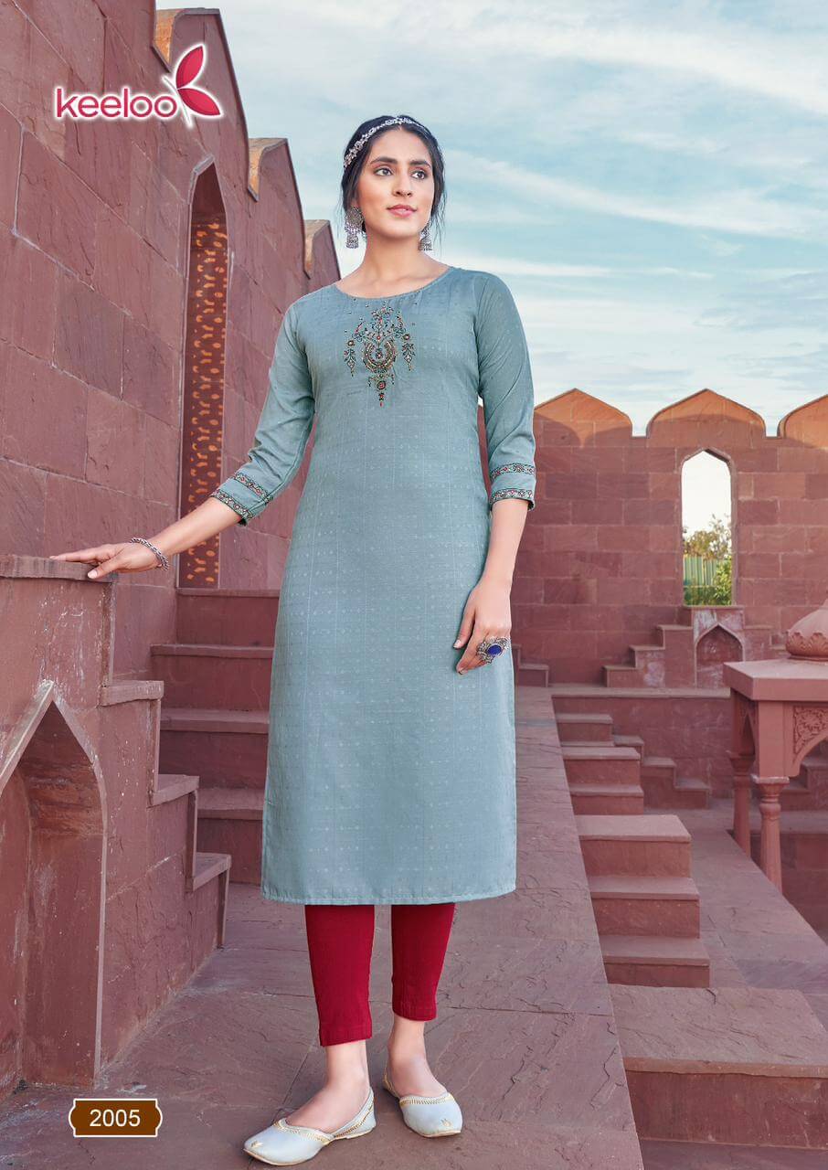 Keeloo Rosie vol 2 Embroidery Kurtis Catalog in Wholesale Price, Buy Keeloo Rosie vol 2 Embroidery Kurtis Full Catalog in Wholesale Price Online From Aarvee Creation