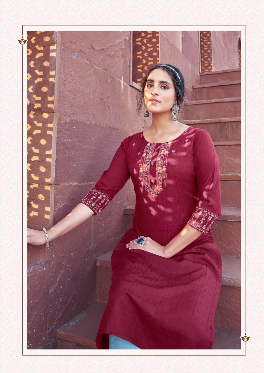 Keeloo Rosie vol 2 Embroidery Kurtis Catalog in Wholesale Price, Buy Keeloo Rosie vol 2 Embroidery Kurtis Full Catalog in Wholesale Price Online From Aarvee Creation