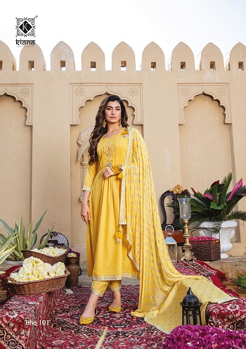 Kiana Ishq Top BBottom Dupatta Set Wholesale Catalog, Heavy Maslin with embroidery and gold silver print top with pents and patiyala set Catalog Ishq by Kiana