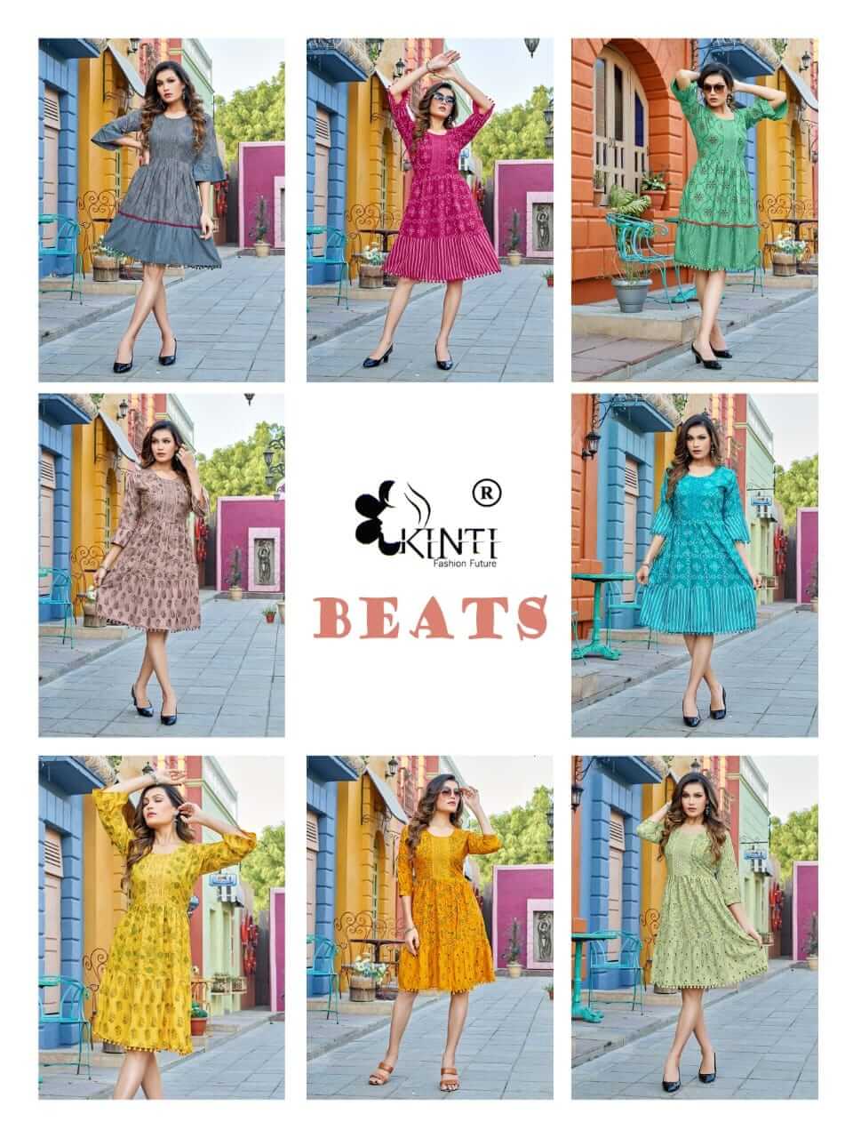 Kinti Beats One Piece Latest Kurti Catalog in Wholesale, Buy Kinti Beats One Piece Latest Kurtis Full Catalog in Wholesale Price Online From Vadodara, Gujarat