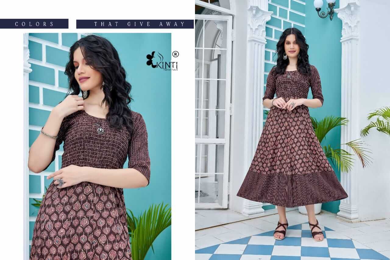 Kinti Blue Flaired Kurtis Catalog in Wholesale, Buy Kinti Blue Flaired Kurtis Full Catalog in Wholesale Price Online From Vadodara, Surat, Gujarat