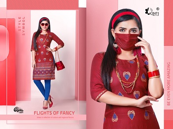 Kinti Classic Volume 12 Kurtis Wholesale Catalogue, Purchase Rayon Two Tone Fabric twelve Designs Catalog for Reselling Business at bulk price