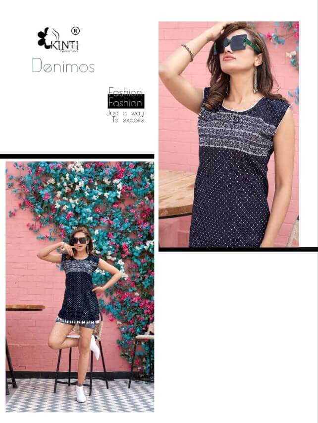 Kinti Denimos Denim Western Tops Catalog in Wholesale, Buy Kinti Denimos Denim Western Tops Full Catalog in Wholesale Price Online From Aarvee Creation, Vadodara