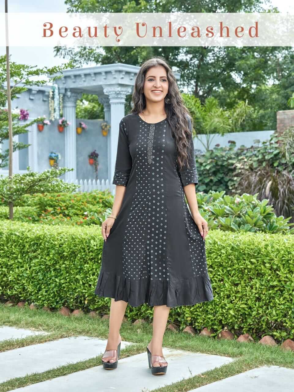 Buy Kinti Printed One Piece Style Kurtis Catalog At Wholesale Rate Online From Aarvee Creation India 