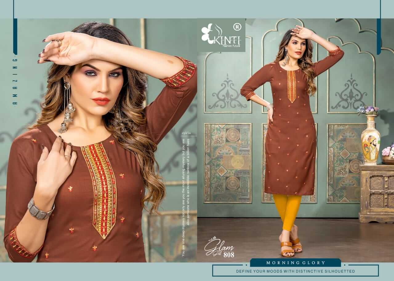 Kinti Glam Girl Vol 8 Rayon Embroidery Work Kurti Catalog in Wholesale, Buy Kinti Glam Girl Vol 8 Rayon Embroidery Work Kurti Full Catalog in Wholesale Price Online From Vadodara, Gujarat